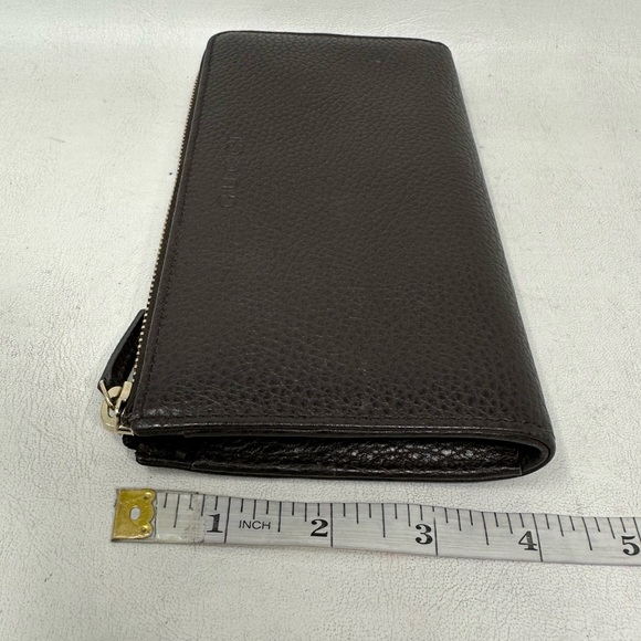Gucci Marmont Continental Leather Wallet, OS - Dark Brown - Picture 8 of 10